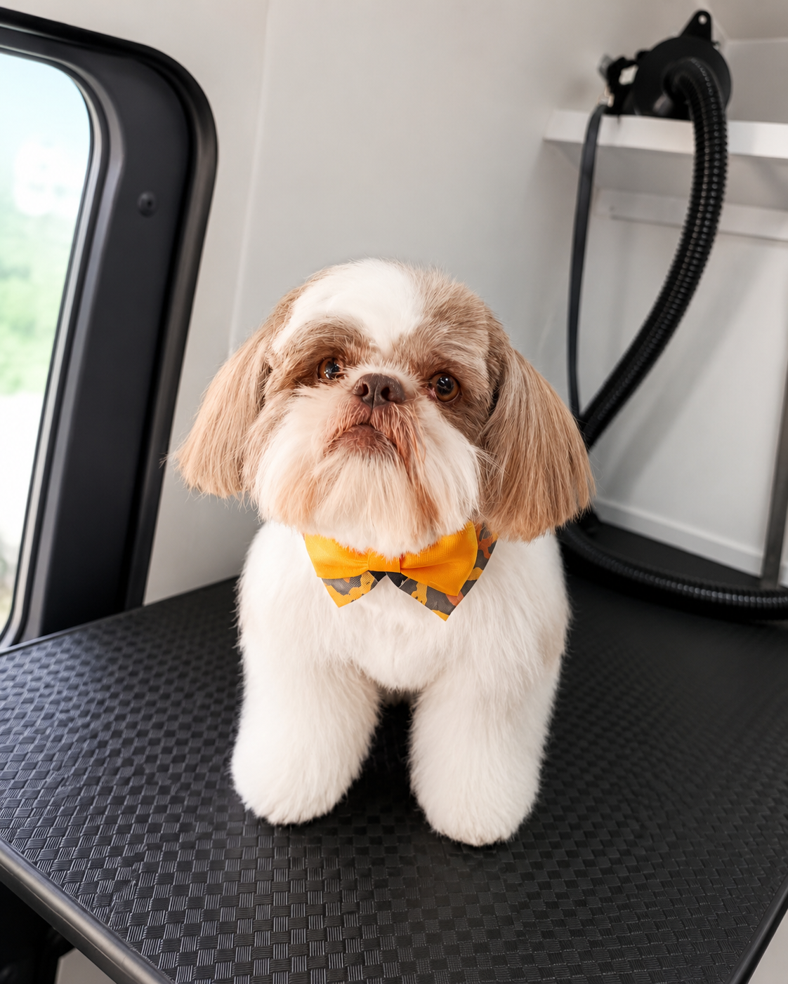 Thor, cliente de estética canina de Woof & Wash